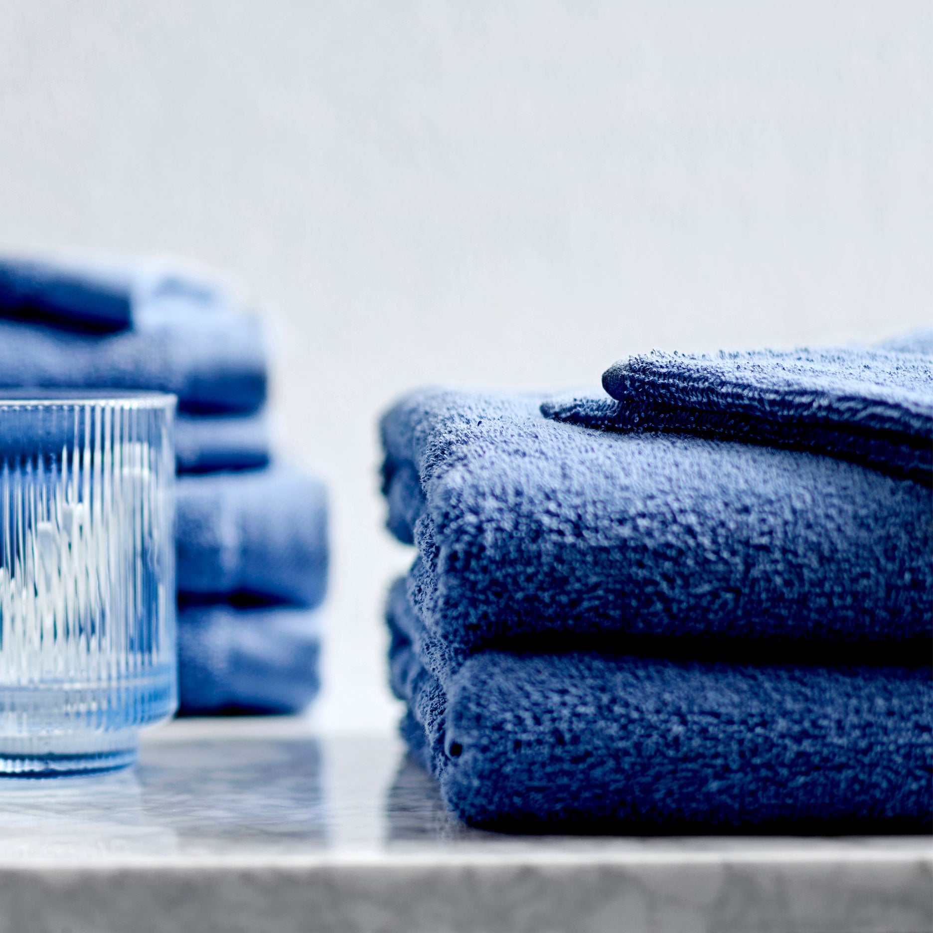 Comfort håndklæde 50x100 cm blue